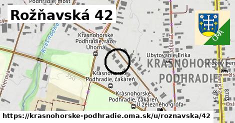 Rožňavská 42, Krásnohorské Podhradie