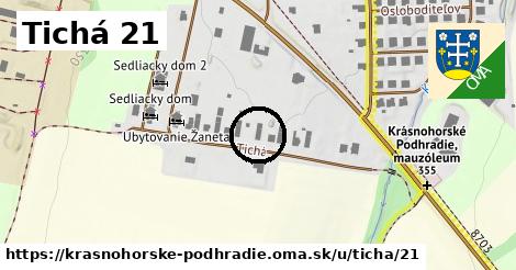 Tichá 21, Krásnohorské Podhradie