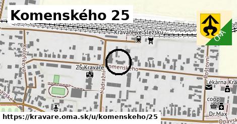 Komenského 25, Kravaře