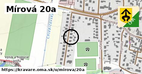 Mírová 20a, Kravaře