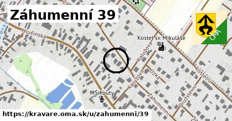 Záhumenní 39, Kravaře