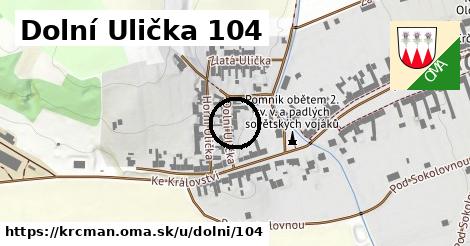 Dolní Ulička 104, Krčmaň