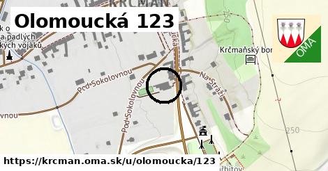 Olomoucká 123, Krčmaň