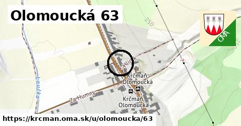 Olomoucká 63, Krčmaň