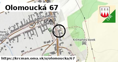 Olomoucká 67, Krčmaň