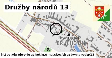 Družby národů 13, Křelov-Břuchotín