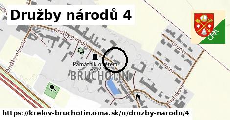 Družby národů 4, Křelov-Břuchotín