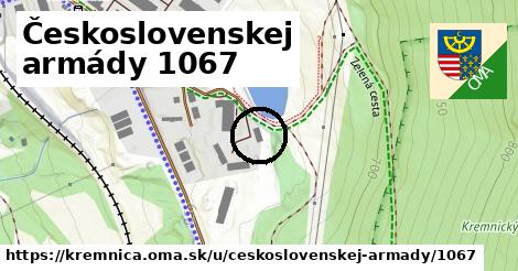 Československej armády 1067, Kremnica