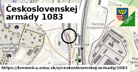 Československej armády 1083, Kremnica