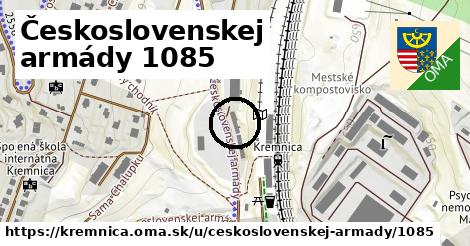 Československej armády 1085, Kremnica