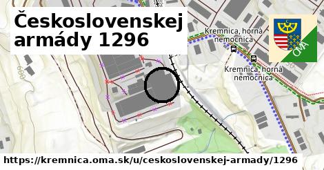 Československej armády 1296, Kremnica