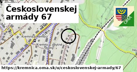 Československej armády 67, Kremnica