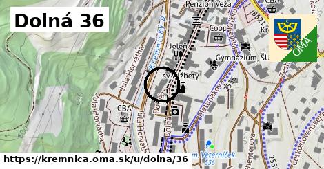Dolná 36, Kremnica