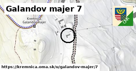 Galandov majer 7, Kremnica