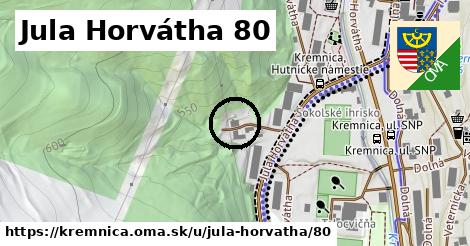 Jula Horvátha 80, Kremnica