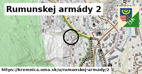 Rumunskej armády 2, Kremnica