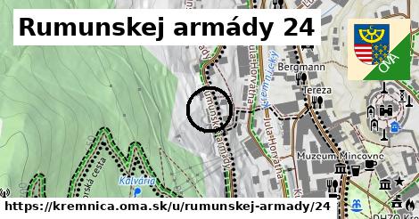 Rumunskej armády 24, Kremnica