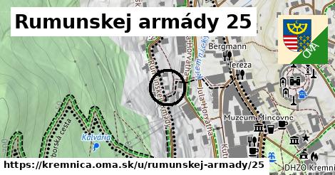 Rumunskej armády 25, Kremnica