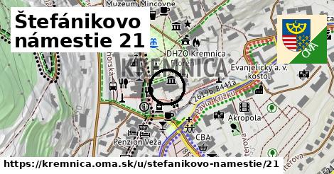 Štefánikovo námestie 21, Kremnica