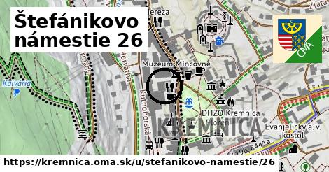 Štefánikovo námestie 26, Kremnica
