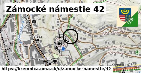 Zámocké námestie 42, Kremnica
