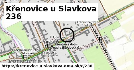 Křenovice u Slavkova <span class="supisne">236</span>