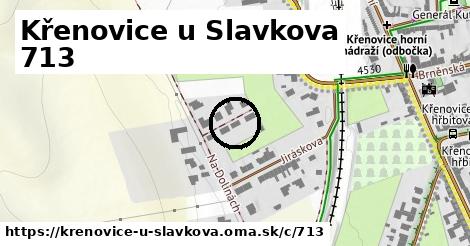 Křenovice u Slavkova <span class="supisne">713</span>