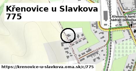 Křenovice u Slavkova <span class="supisne">775</span>