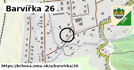 Barvířka 26, Krhová