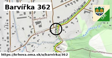 Barvířka 362, Krhová