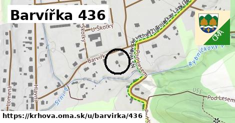 Barvířka 436, Krhová