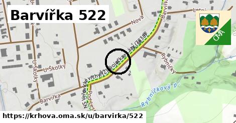 Barvířka 522, Krhová