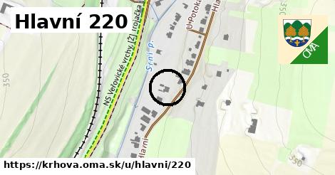 Hlavní 220, Krhová