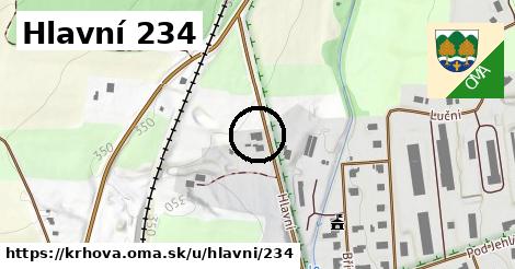 Hlavní 234, Krhová