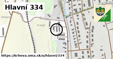 Hlavní 334, Krhová