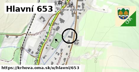 Hlavní 653, Krhová