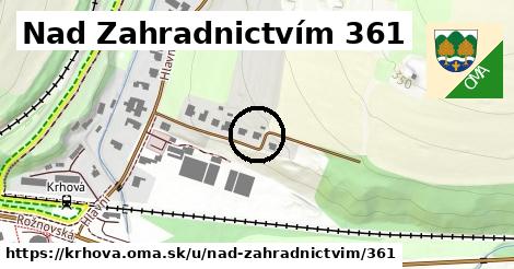 Nad Zahradnictvím 361, Krhová