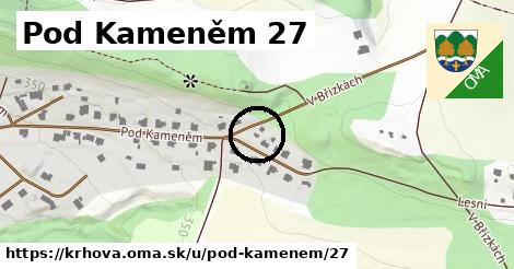Pod Kameněm 27, Krhová