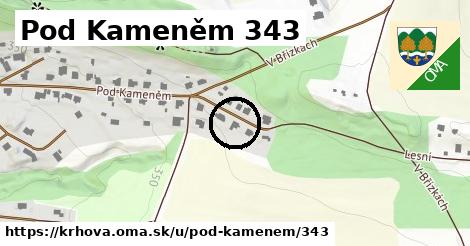 Pod Kameněm 343, Krhová