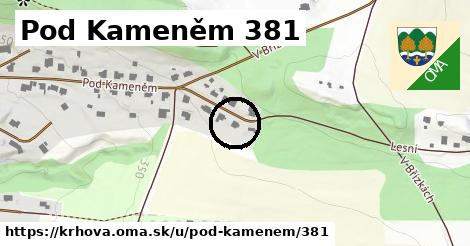 Pod Kameněm 381, Krhová