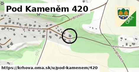 Pod Kameněm 420, Krhová