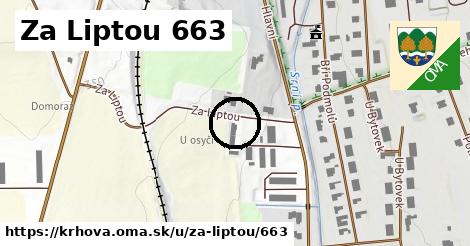 Za Liptou 663, Krhová