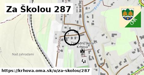 Za Školou 287, Krhová