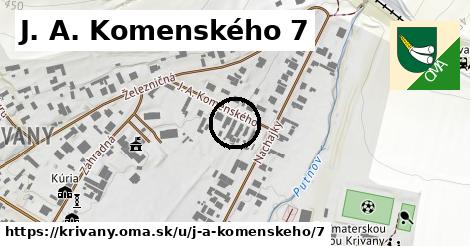 J. A. Komenského 7, Krivany