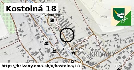 Kostolná 18, Krivany