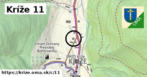 Kríže <span class="supisne">11</span>