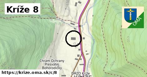 Kríže <span class="supisne">8</span>