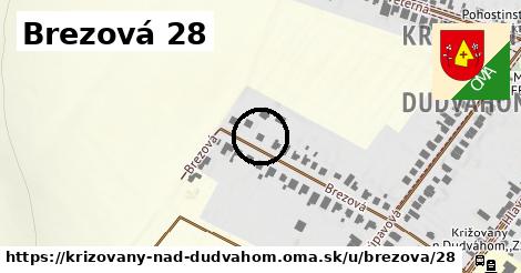 Brezová 28, Križovany nad Dudváhom