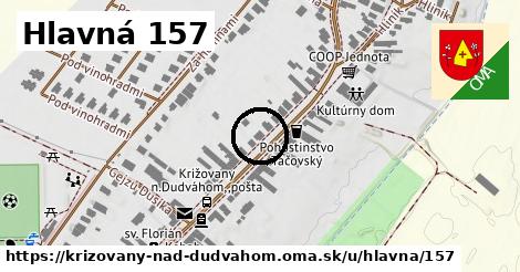 Hlavná 157, Križovany nad Dudváhom