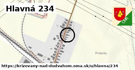 Hlavná 234, Križovany nad Dudváhom
